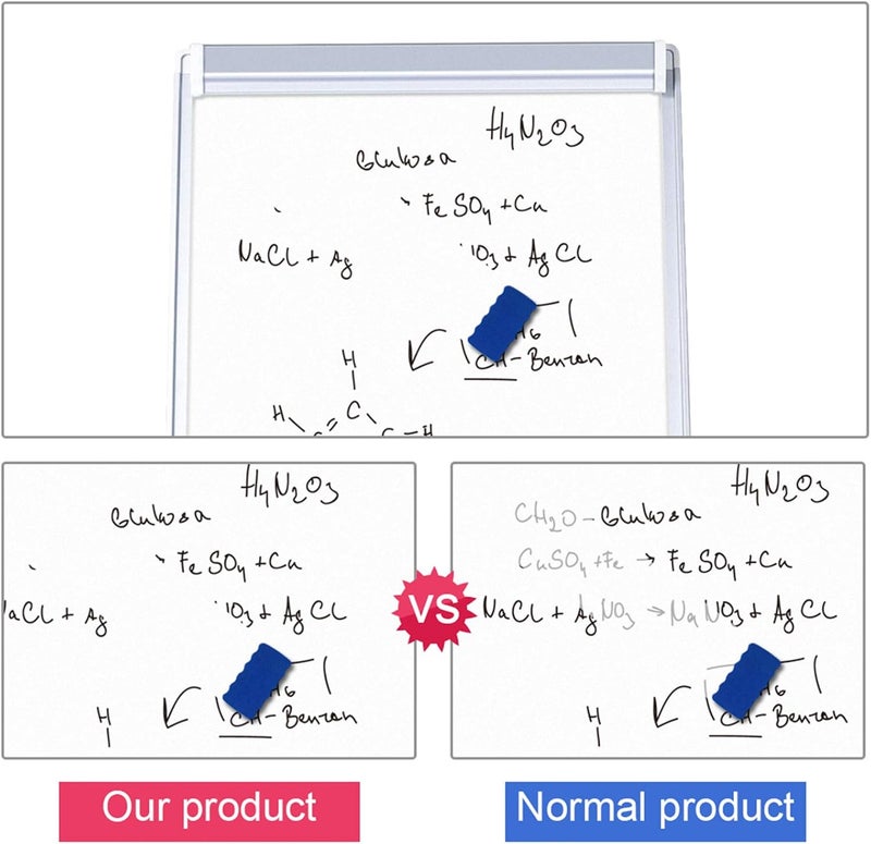 maxtek Easel White Board - Magnetic Tripod Whiteboard Portable Dry Erase Board 36 x 24 inches Flipchart Easel Board Height Adjustable, 3' x 2' Portable White Board - Image 4